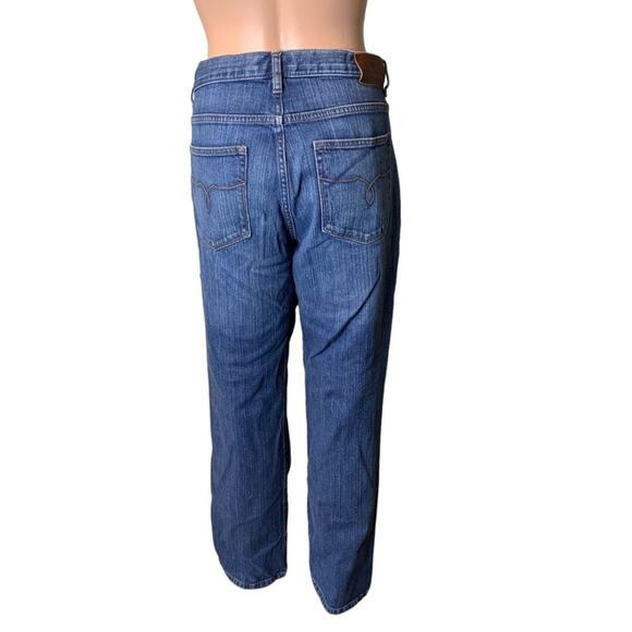 Lauren Jeans Co Womens Classic Straight Jeans 12 WESTERN Coastal Cowgirl - Picture 3 of 5